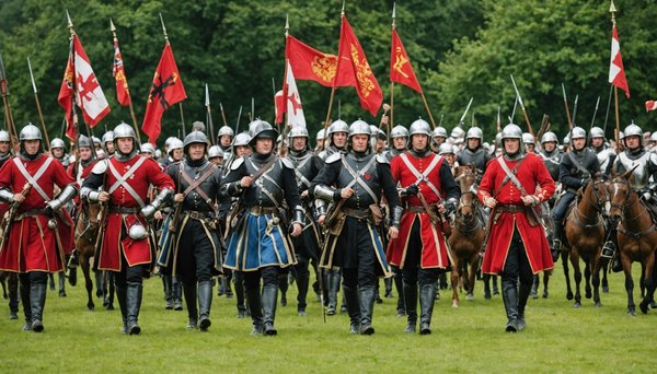 Discover the Most Captivating War of the Roses Historical Reenactments Across England